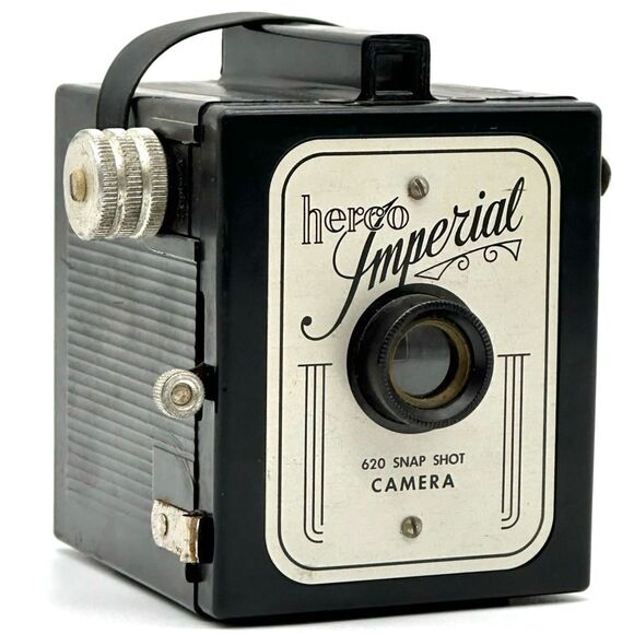 Herco Imperial 620 Snapshot Film Camera 1950's Vintage Decor Nonfunctional Prop - Picture 1 of 7